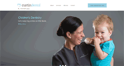 Desktop Screenshot of curtindental.com.au